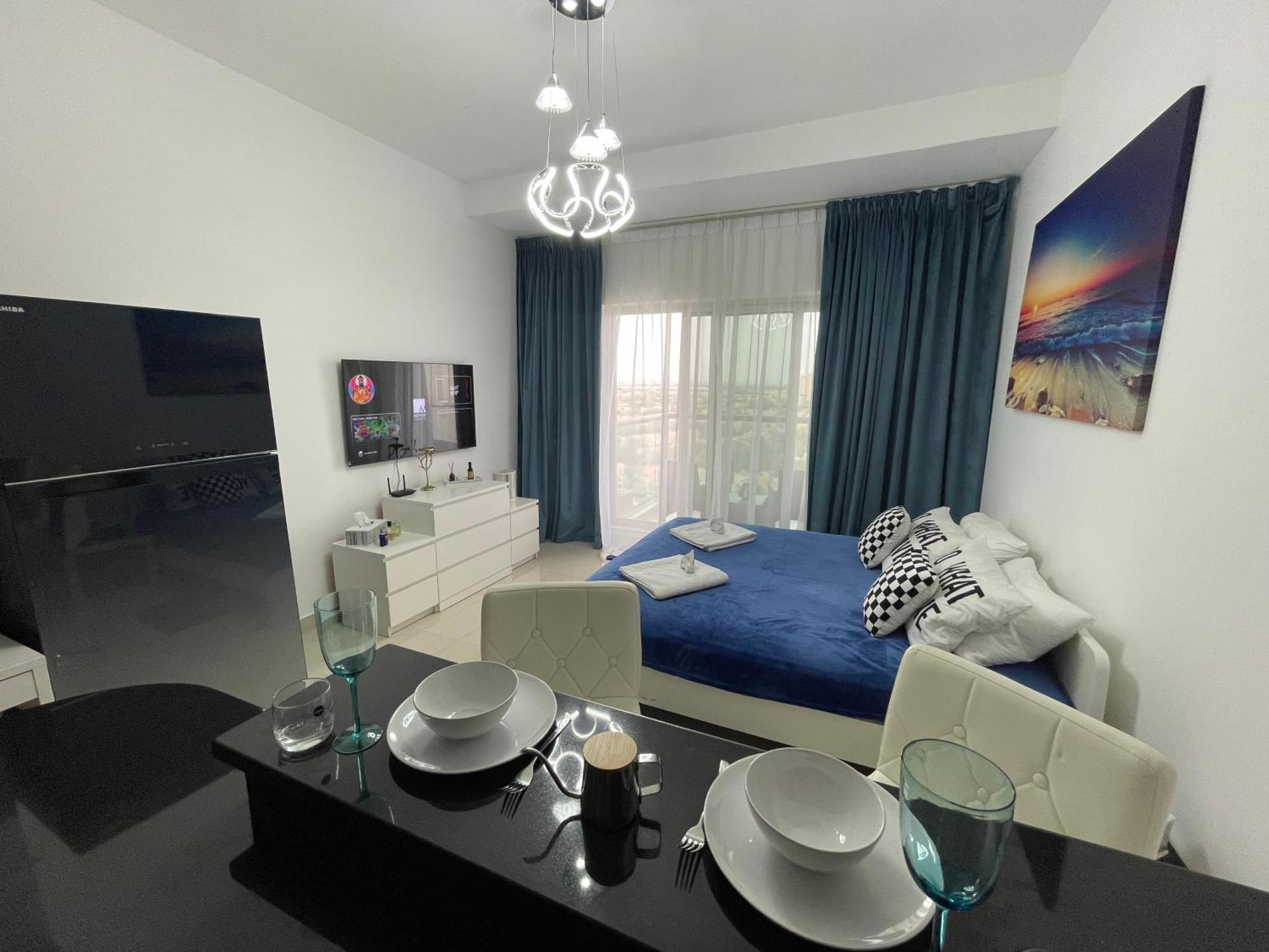 Great View, Dubai Sportcity, Parking Included, Nice Apartments Zimmer foto