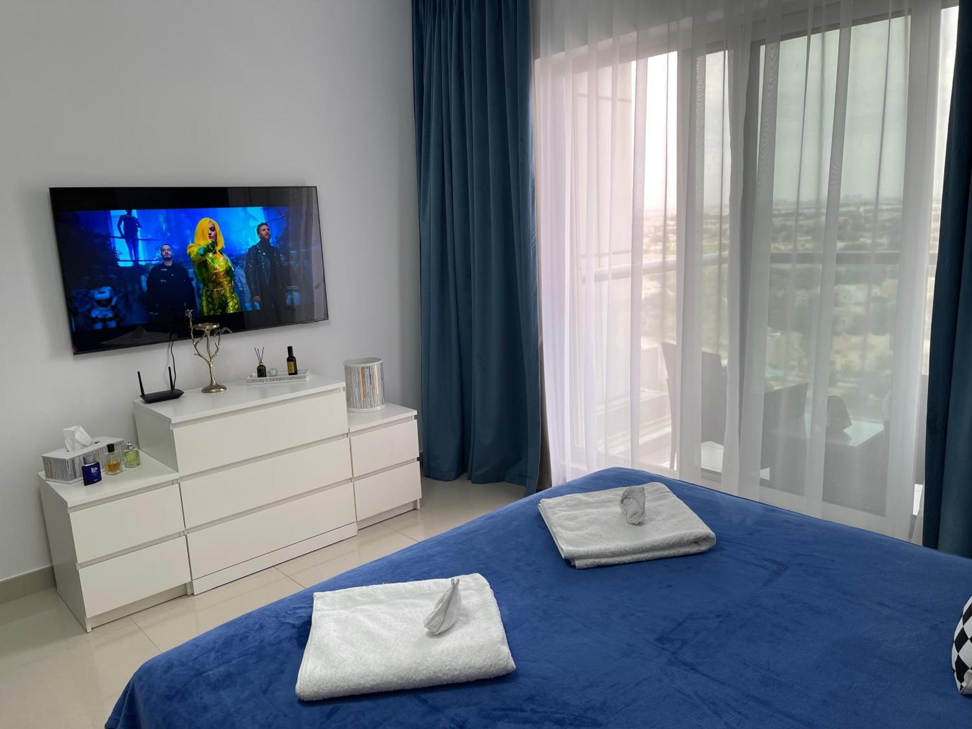Great View, Dubai Sportcity, Parking Included, Nice Apartments Zimmer foto